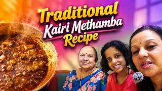 Traditional Kairi Methamba Recipe | Authentic Maharashtrian Raw Mango Sweet & Spicy Dish 😋