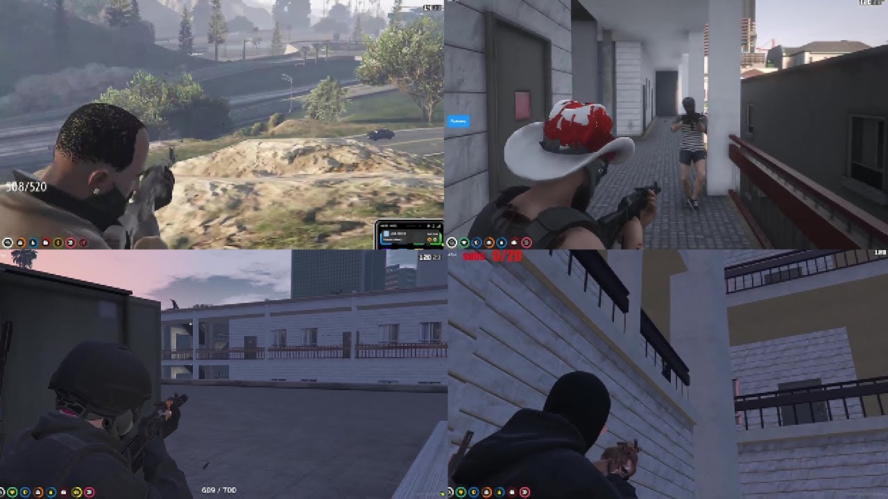 Gulag Gang VS Hydra 6 VS 9 Fight at Hydra Compound