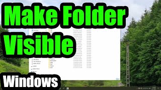 How to make INetCache folder visible (Windows 10, File Explorer, Hidden, System attributes)