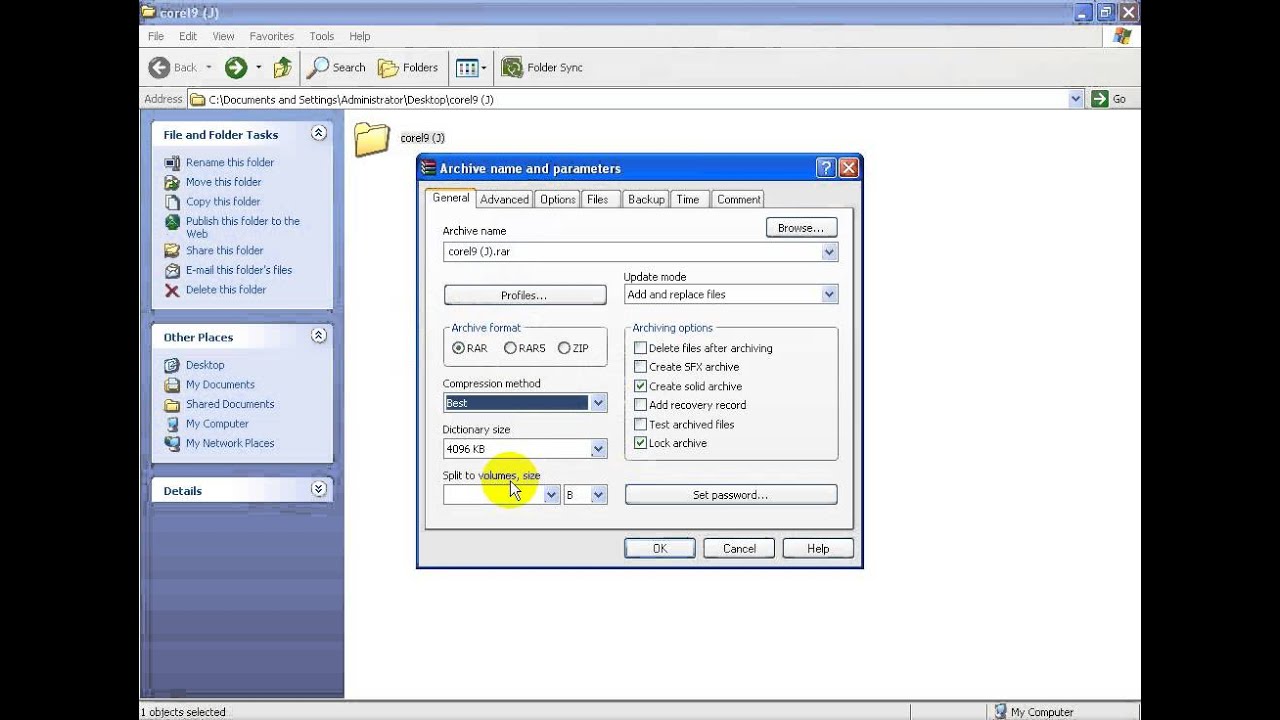 compress file to rar compress file to rar