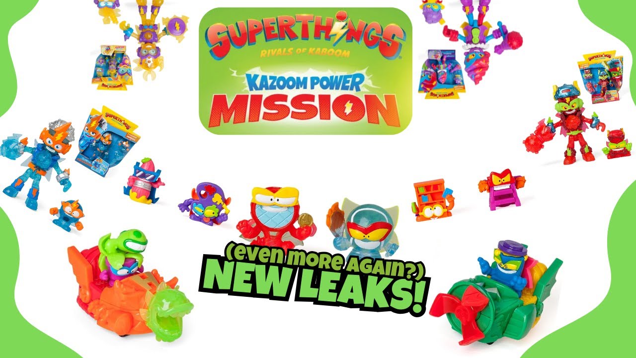 (even) MORE SuperThings Kazoom Power Mission Leaks! 🧪⚡️ 