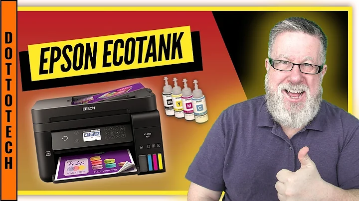 Epson Ecotank - 1 year of printing on a single ref...