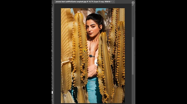 Portrait Motion Blur Effect In Photoshop - Short Photoshop Tutorial #shorts #photoshop #short