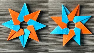 DIY - How To Make A Ninja Star | Easy Origami Shuriken