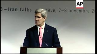 Nuclear talks with Iran have failed to reach agreement, but U.S. Secretary of State John Kerry said