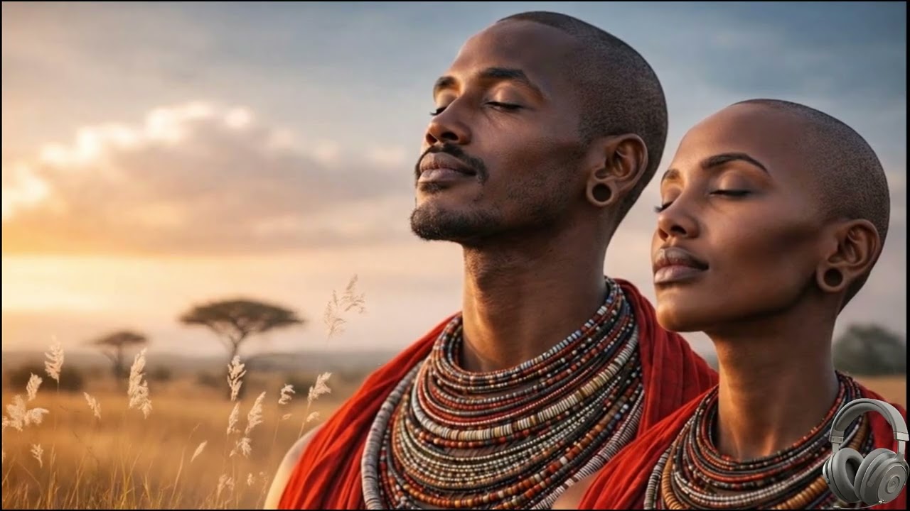 Deep Healing | Maasai Tribal Voices & African Calm | Relaxing Ambient Background Music