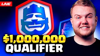 LAST CRL $1,000,000 QUALIFIER! - Surgical Goblin Clash Royale