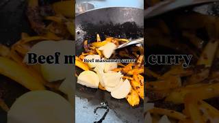 Massaman curry with beef cheeks poached in phở broth