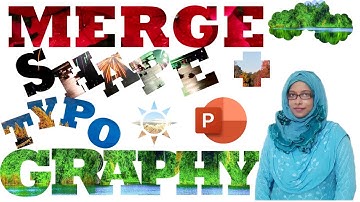 How to Create Custom Shapes and Typography in PowerPoint || EP- 07