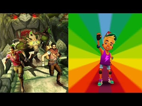 Temple Run 2 VS Subway Surfers Прохождение