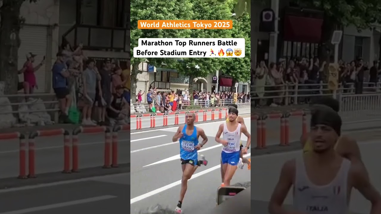 World Athletics Tokyo 2025｜Men’s Marathon Top Runners Battle