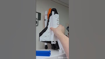 Giant LEGO Inspired Space Shuttle