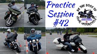 Motorcycle Practice Session #42 - Advanced Slow Speed Motorcycle Riding Skills screenshot 2