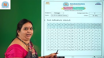 20TH JUL TELANGANA CLASS IV FL TELUGU ASSIGNMENT 4 KEY