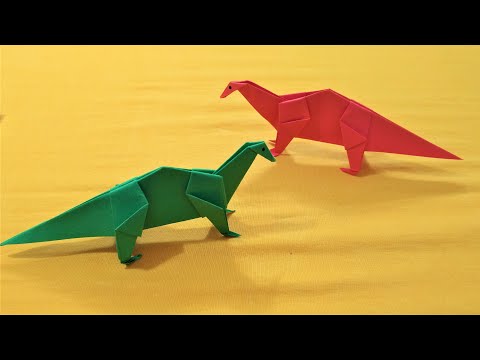 Video: Ako Sa Vyrába Papierový Dinosaurus