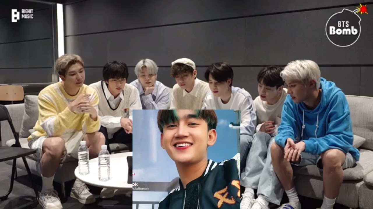 BTS reaction for tik tok@razor fatnah