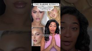 Trying Sabrina Carpenter or “THE BARBIE EFFECT” makeup on brown skin 👀💖 Products linked in bio ‼️ Trying Sabrina Carpenter or “THE BARBIE EFFECT” makeup on brown skin 👀💖 Products linked in bio ‼️
