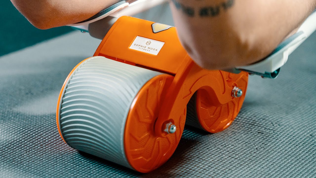 IMATE ボディフット　アブズクフィット Sports: Ab Roller Automatic Rebound Abdominal Core Workout