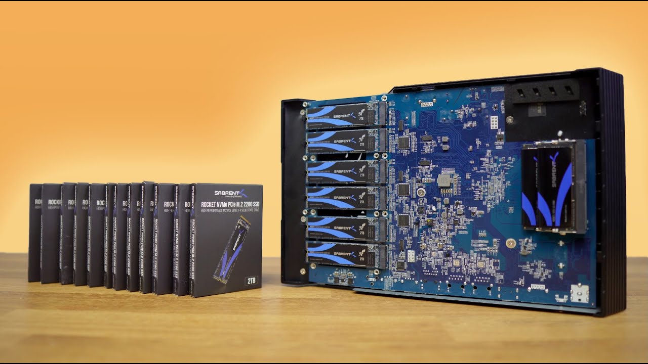 ASUSTOR FLASHSTOR NAS supports up to 12 M.2 SSDs, 10GbE networking - CNX  Software