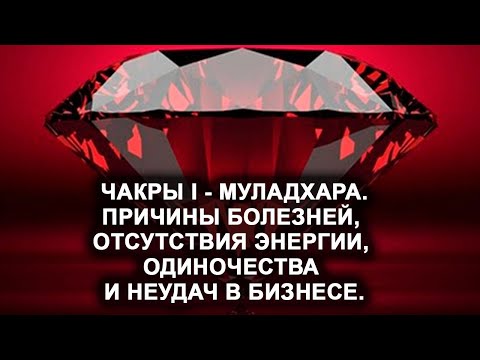 Муладхара. Чакра I. Болезни, отсутствие энергии, одиночество и неудачи в бизнесе.