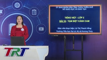 Tiếng Việt lớp 2 (KNTTVCS)- Đọc: Tạm biệt cánh cam - GV LÊ THỊ THANH HẰNG