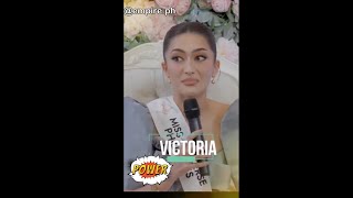 Victoria Velasquez Vincent Interview| Miss Universe Philippines|  wfp #muphilippines, #vvv