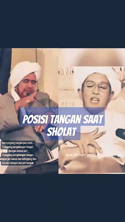 Posisi tangan yg di ajarkan Habib Umar bin Hafidz dan Abah Guru Sekumpul | hadiah kan Al-fatihah