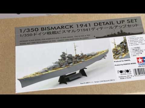 In box - Tamiya 25181 - Bismarck 1941 Detail Up Set - scale 1:350 - by Modeledo.pl
