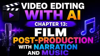 Video Editing with AI | Chapter 13: Film Post-Production with Narration and Music | TuteDude