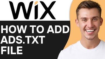 HOW TO ADD ADS.TXT FILE IN WIX (2025)