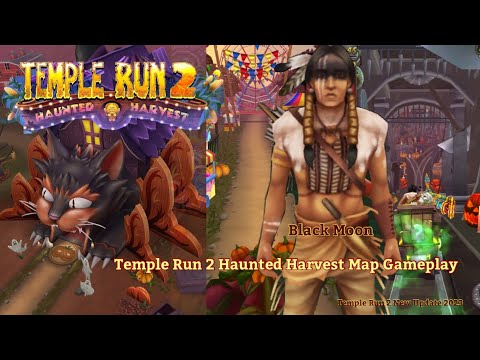 Temple Run 2 HAUNTED HARVEST Map Gameplay