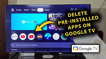 How To Delete Pre-Installed Apps On Google TV Or Android TV | Remove Default Bloatware