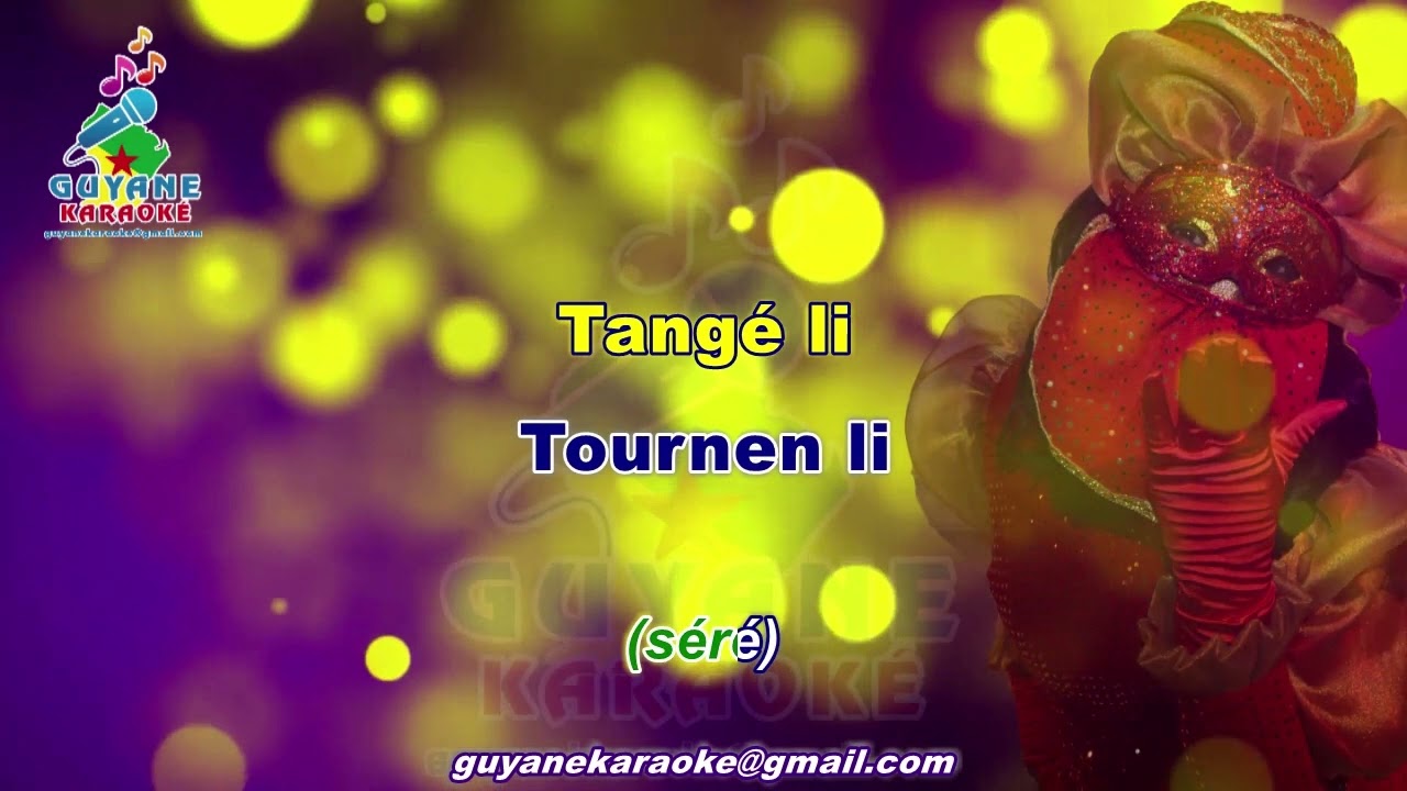 l'inconnue - Victor CLET dit Quéquette (Guyane Karaoké)