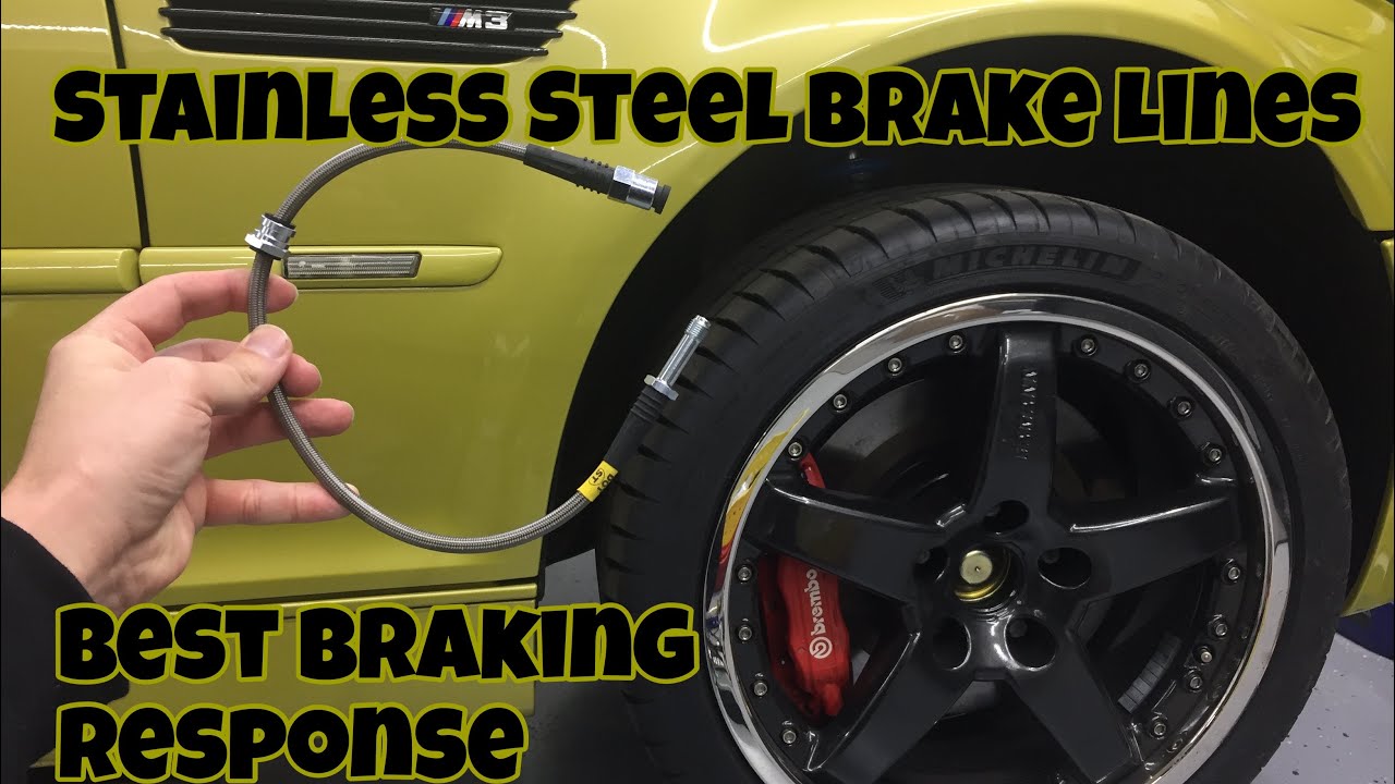 How to Install Stainless Steel Brake lines for improved brake response