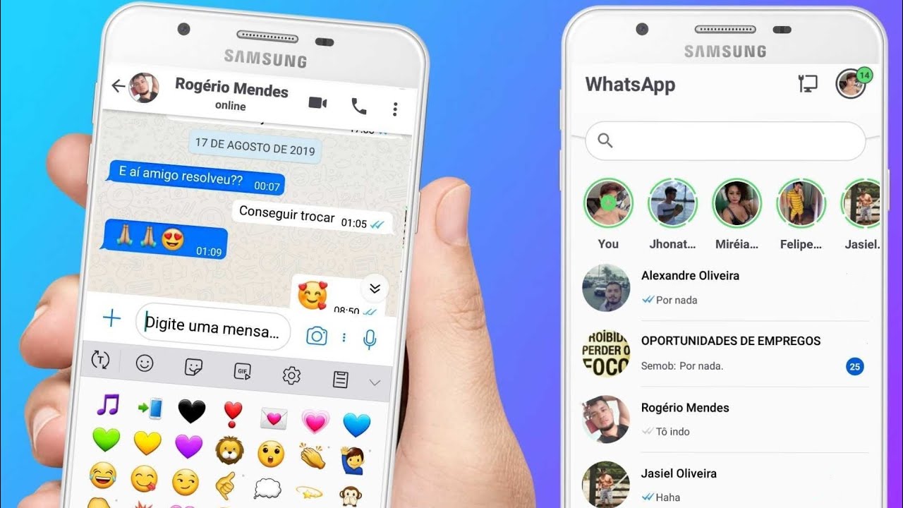 NOVO WHATSAPP DO IPHONE NO ANDROID 2020 📲 - ANTI BAN - YouTube