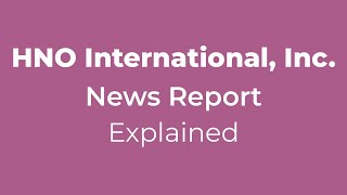 Hno Internationals Financial Oops A Corporate Decoder Deep Dive