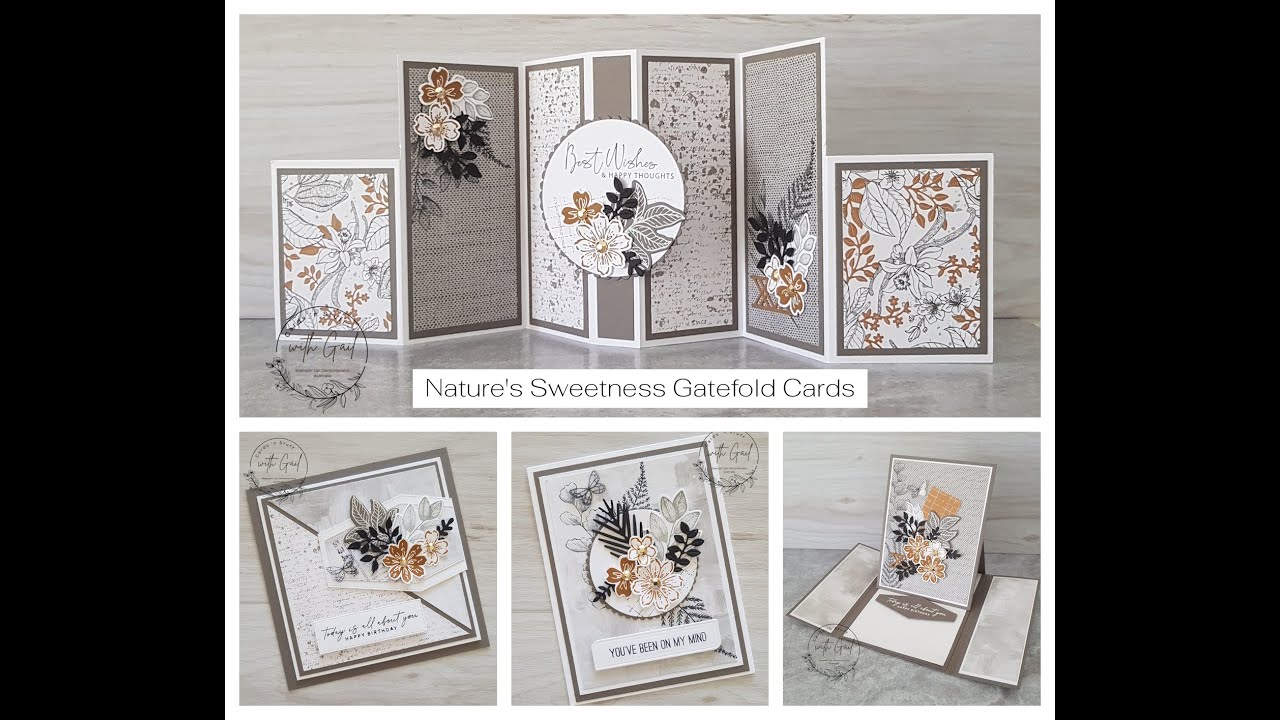 Nature's Sweetness Gatefold Cards