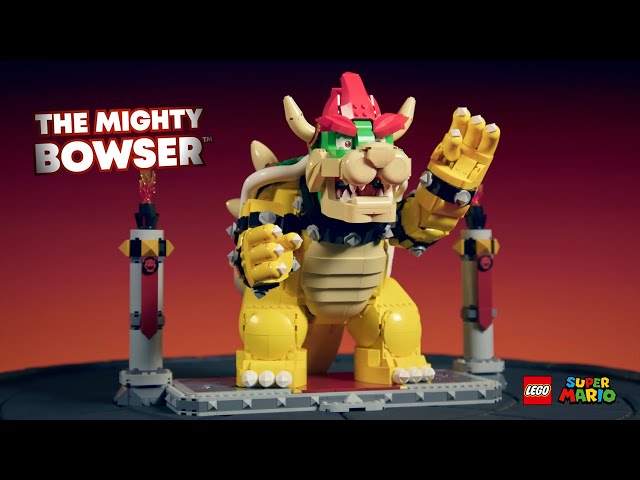 LEGO® Super Mario The Mighty Bowser Figure Set