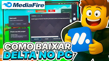 ✅COMO BAIXAR Executor DELTA NO PC SEM BAN e COLOCAR SCRIPT NO ROBLOX ATUALIZADO!