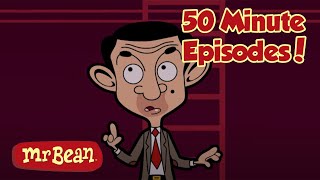 Stuck in the elevator shaft | Mr Bean Animated Season 2 | Full Episodes | Mr Bean Cartoons