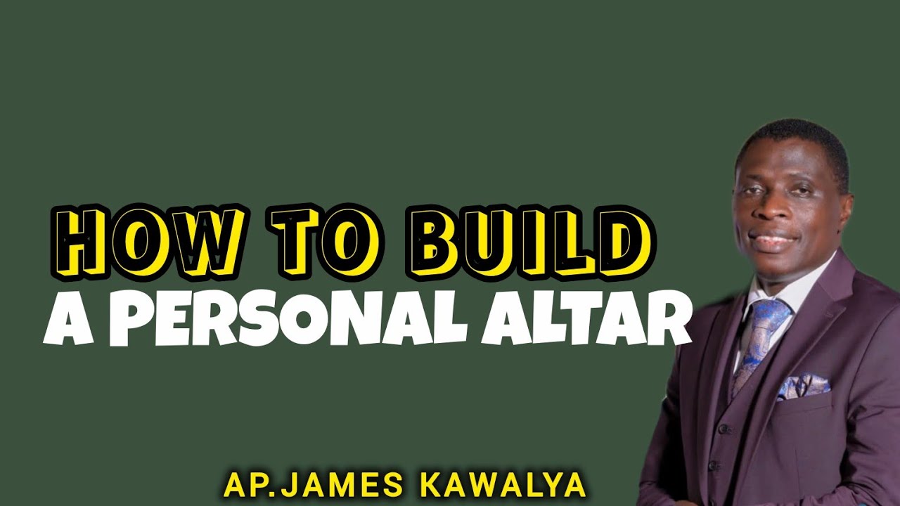 HOW TO BUILD A PERSONAL ALTAR|| THIS IS MY SECRET SOURCE OF POWER//AP.JAMES KAWALYA