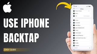 How To Use iPhone Back Tap Shortcut Feature !