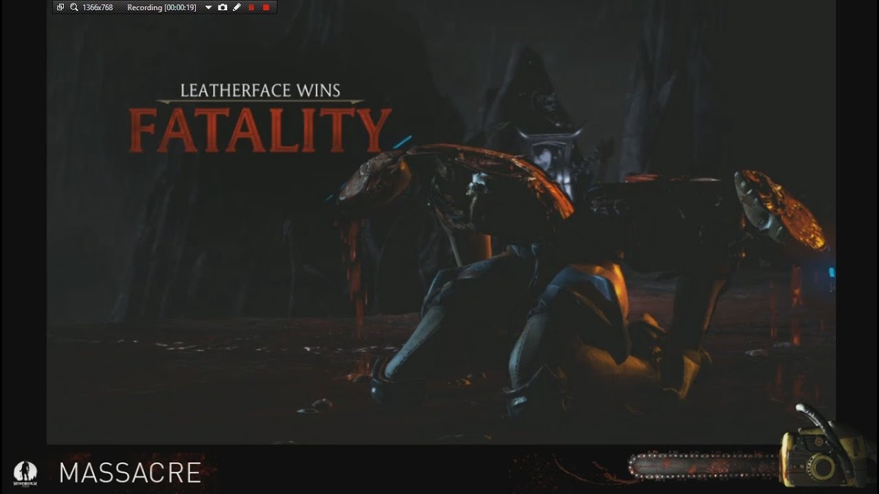 Mortal Kombat X Leatherface Fatality YouTube