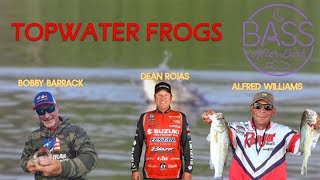 How should you fish a hollow-body frog? (ft. Bobby Barrack, Alfred Williams, and Dean Rojas)