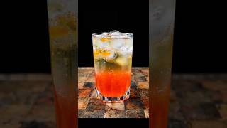 Fizzy Orange Mocktail Recipe 🍊 #shorts