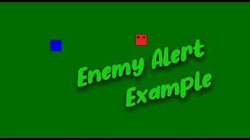 Enemy Alert Example for Game Maker Studio 2.3