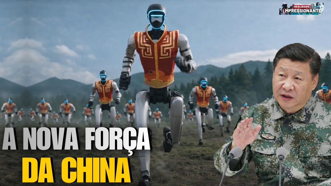 20 Mil Robôs por Ano? A Estratégia da China Para Dominar o Futuro