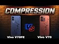 Vivo V70 FE vs Vivo V70 Side By Side Comparison ⚡ Camera, Gaming &amp; Battery Test