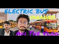 Electric bus in varanasi full view , smart city Banaras