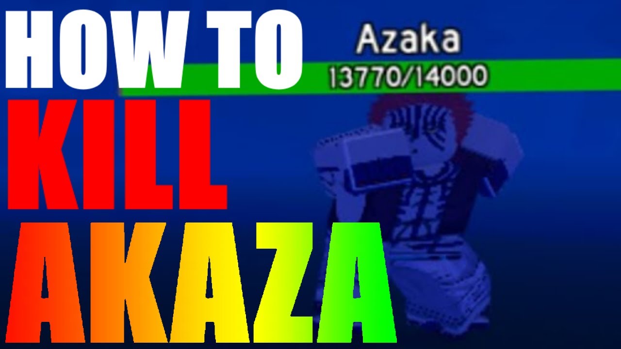 HOW TO KILL AKAZA IN ANIME FIGHTING SIMULATOR 2021 | AZAKA BOSS ...